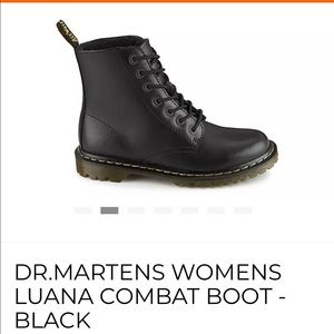 Dr.martens Womens Luana Combat Boot